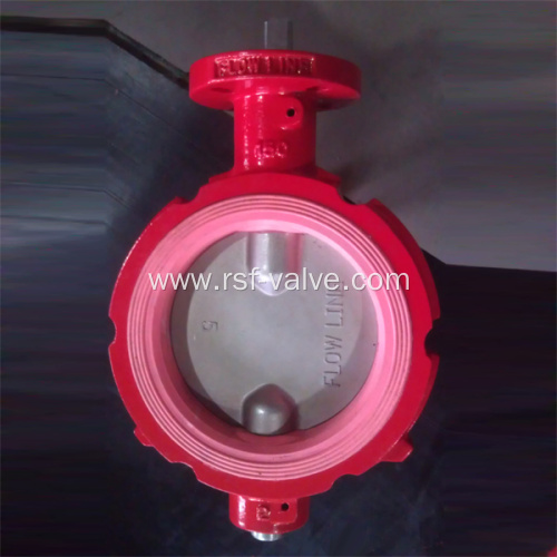 Nature Rubber Seat Butterfly Valve